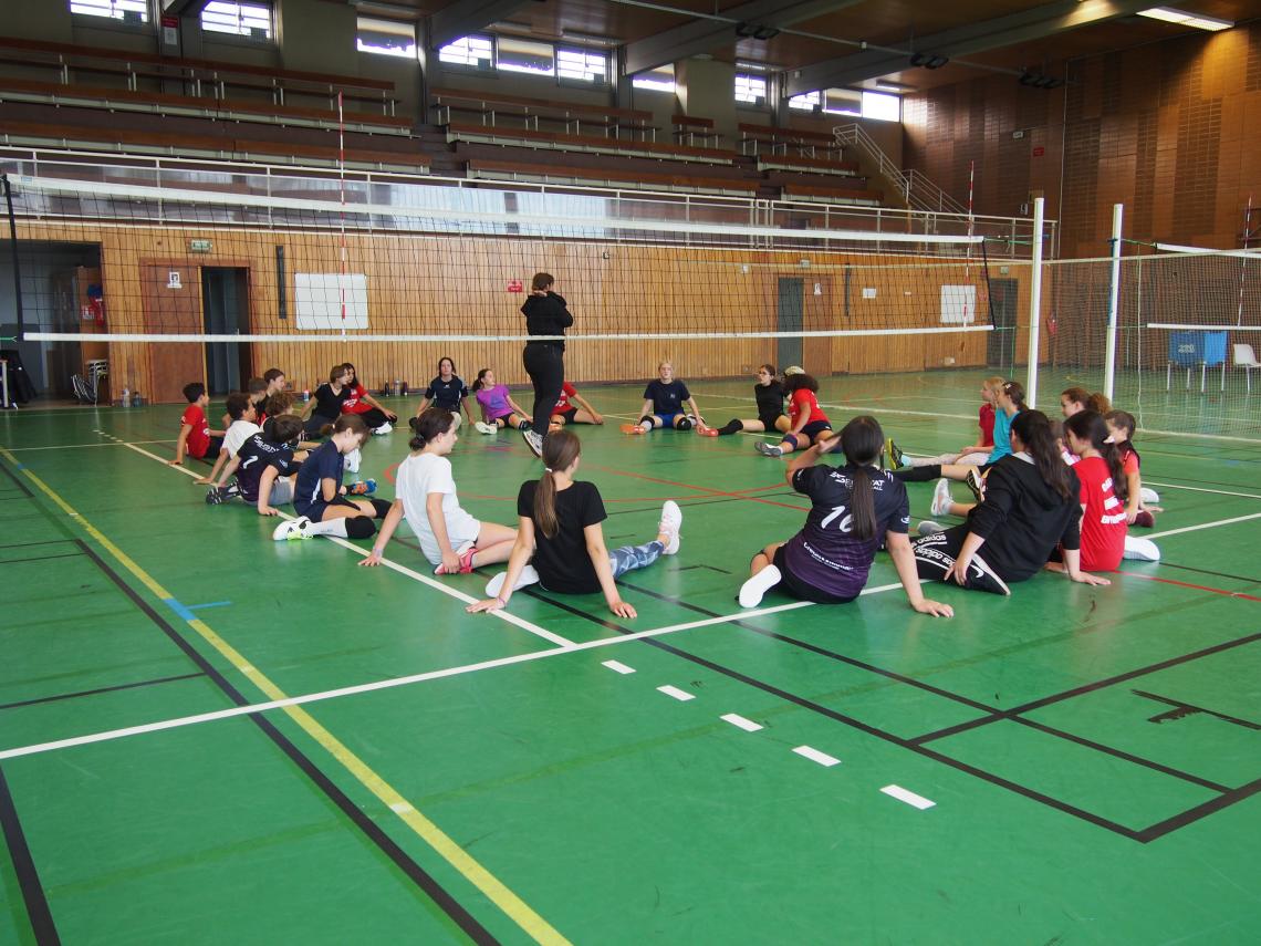 Echauffement musculair