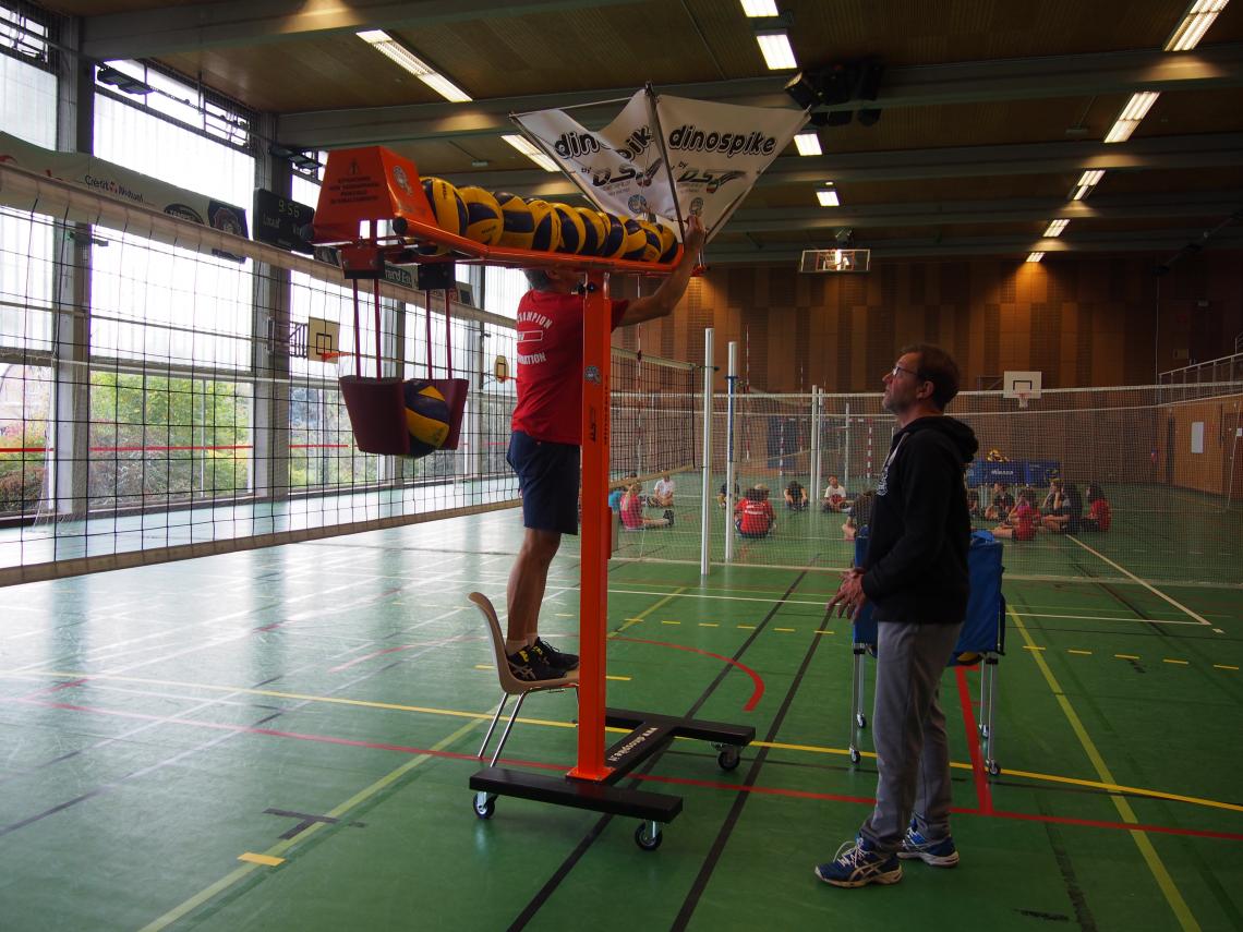 Préparation du Dino- Spike pour les attaques