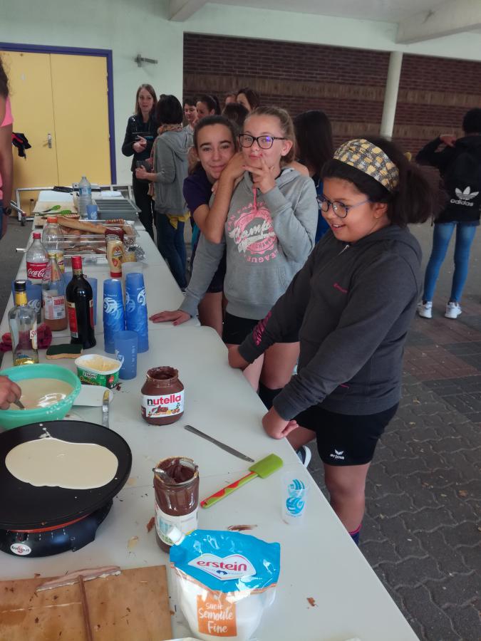 Crêpes au chocolat !